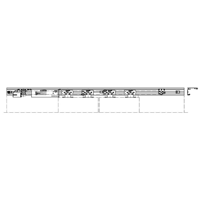 180 lik'hilograma Automatic Sliding Operator